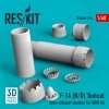RESKIT RSU48-0194 F-14 (B,D) TOMCAT OPEN EXHAUST NOZZLES FOR GWH KIT (3D PRINTED) 1/48